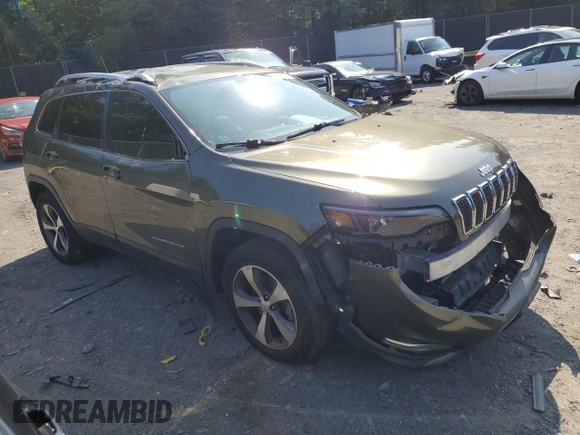 2020 Jeep Cherokee Limited with VIN 1C4PJMDX1LD587767, listed as a Copart auction lot 58844045 with 97,089 mi miles and Salvage title. Bid and sale history available at DreamBid. Image 4.