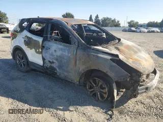 2014 Hyundai Santa Fe z VIN 5XYZTDLB0EG175658, wystawiony jako Copart lot #65454624 z przebiegiem Nie podano mil oraz Nie do naprawy. Historia ofert i sprzedaży dostępna na DreamBid. Obrazek 4.