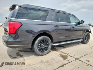 2022 Ford Expedition Max XLT z VIN 1FMJK1HT8NEA62920, wystawiony jako Copart lot #57080095 z przebiegiem 25 632 mil mil oraz Szkoda całkowita • Salvage title. Historia ofert i sprzedaży dostępna na DreamBid. Obrazek 3.