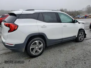 2020 GMC Terrain SLT z VIN 3GKALVEV1LL121337, wystawiony jako Copart lot #45045914 z przebiegiem 113 571 mil mil oraz Szkoda całkowita • Salvage title. Historia ofert i sprzedaży dostępna na DreamBid. Obrazek 3.