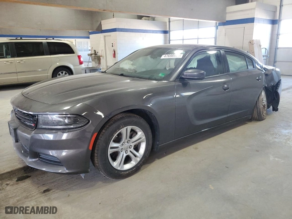 2022 Dodge Charger SXT with VIN 2C3CDXBG3NH254071, listed as a Copart auction lot 47698995 with 61,706 mi miles and Salvage Title. Bid and sale history available at carsss.com. Image 1.