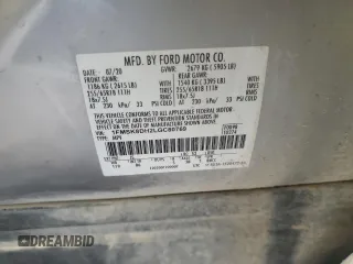 2020 Ford Explorer XLT z VIN 1FMSK8DH2LGC80769, wystawiony jako Copart lot #85497224 z przebiegiem 62 929 mil mil oraz Szkoda całkowita • Salvage title. Historia ofert i sprzedaży dostępna na DreamBid. Obrazek 13.