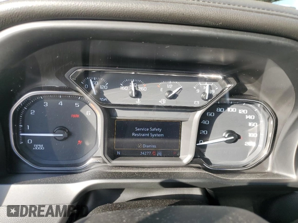 2022 GMC Sierra 1500 Limited AT4 with VIN 1GTP9EEL3NZ155410, listed as a Copart auction lot 78450424 with 34,277 mi miles and Salvage Title. Bid and sale history available at carsss.com. Image 9.