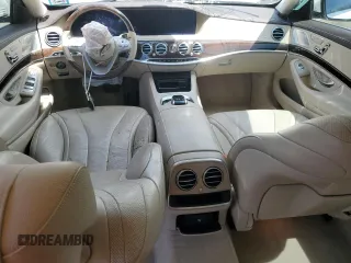 2019 Mercedes-Benz S 450 with VIN WDDUG6EB6KA461541, listed as a Copart auction lot 55125255 with 64,082 mi miles and Salvage title. Bid and sale history available at DreamBid. Image 8.