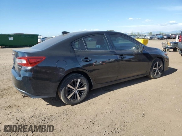 2021 Subaru Impreza Premium with VIN 4S3GKAD64M3602675, listed as a Copart auction lot 57650615 with 79,227 mi miles and Salvage title. Bid and sale history available at DreamBid. Image 3.