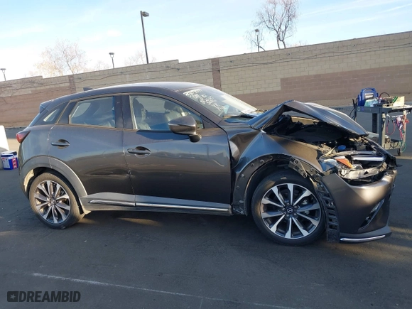 2019 Mazda CX-3 Grand Touring with VIN JM1DKDD71K1445905, listed as a IAAI auction lot 41674243 with 64,949 mi miles. Bid and sale history available at carsss.com. Image 14.