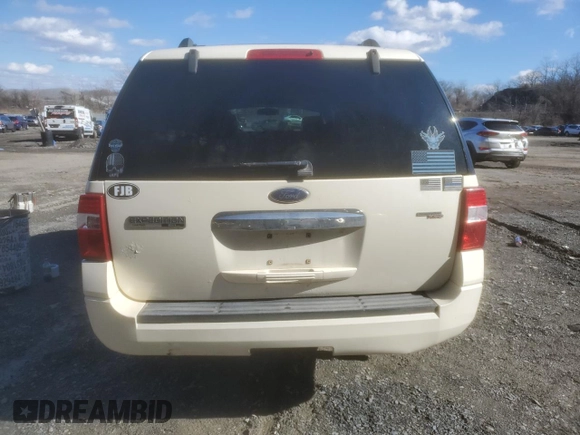 2007 Ford Expedition EL Limited with VIN 1FMFK20597LA98963, listed as a Copart auction lot 46683755 with 218,555 mi miles and Salvage Title. Bid and sale history available at carsss.com. Image 6.
