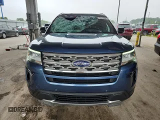 2018 Ford Explorer XLT with VIN 1FM5K8D89JGA78862, listed as a Copart auction lot 59912235 with 132,897 mi miles and Salvage title. Bid and sale history available at DreamBid. Image 5.