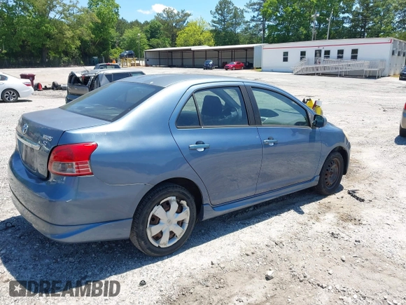 2007 Toyota Yaris with VIN JTDBT923971028444, listed as a IAAI auction lot 42201187 with 202,056 mi miles. Bid and sale history available at carsss.com. Image 4.