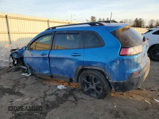 2020 Jeep Cherokee Altitude with VIN 1C4PJMLN4LD540684, listed as a Copart auction lot 42786025 with 74,541 mi miles and Salvage Title. Bid and sale history available at carsss.com. Image 2.
