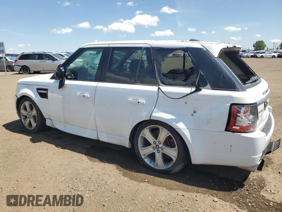 2013 Land Rover Range Rover Sport SC with VIN SALSH2E48DA805357, listed as a Copart auction lot 61938275 with Not provided miles and Salvage title. Bid and sale history available at DreamBid. Image 2.