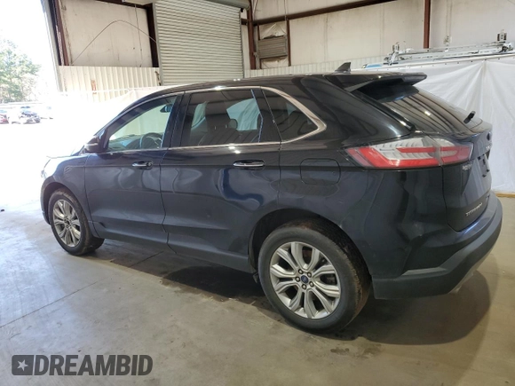 2022 Ford Edge Titanium with VIN 2FMPK4K95NBA33668, listed as a Copart auction lot 46693235 with 83,930 mi miles and Clean Title. Bid and sale history available at carsss.com. Image 2.