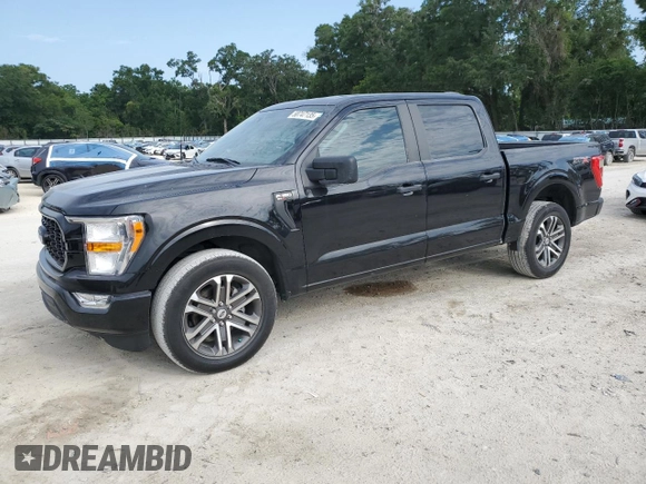 2021 Ford F-150 XL z VIN 1FTEW1C56MFC20358, wystawiony jako Copart lot #58747135 z przebiegiem 112 488 mil mil oraz Szkoda całkowita • Salvage title. Historia ofert i sprzedaży dostępna na DreamBid. Obrazek 1.