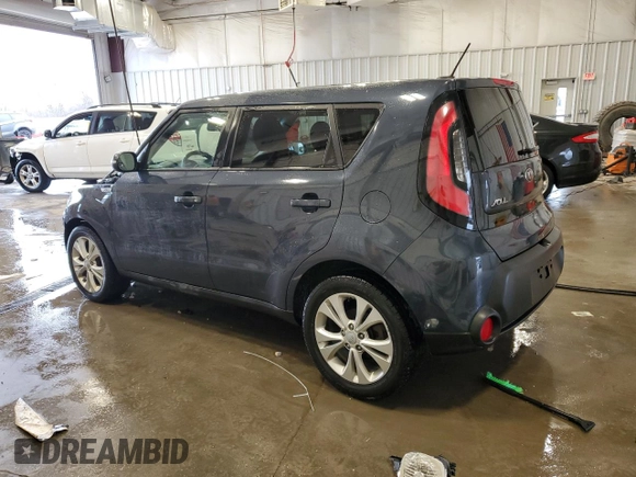 2014 Kia Soul + with VIN KNDJP3A52E7078838, listed as a Copart auction lot 53658625 with 169,181 mi miles and Non Repairable. Bid and sale history available at carsss.com. Image 2.
