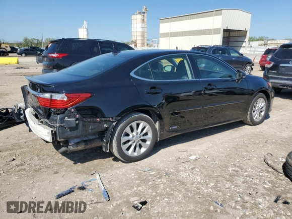 2014 Lexus ES 300h with VIN JTHBW1GG1E2064364, listed as a Copart auction lot 53917135 with 160,747 mi miles and Salvage Title. Bid and sale history available at DreamBid. Image 3.