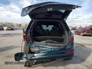 2024 Cadillac XT6 AWD Sport with VIN 1GYKPGRS2RZ753923, listed as a Copart auction lot 42375635 with 9,437 mi miles and Salvage Title. Bid and sale history available at carsss.com. Image 6.