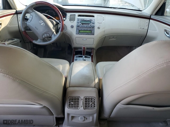 2006 Hyundai Azera SE with VIN KMHFC46F36A049549, listed as a Copart auction lot 75206174 with 82,617 mi miles and Salvage Title. Bid and sale history available at carsss.com. Image 8.