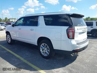 2023 Chevrolet Suburban Premier with VIN 1GNSCFKD9PR387180, listed as a IAAI auction lot 40433867 with 40,936 mi miles. Bid and sale history available at carsss.com. Image 3.