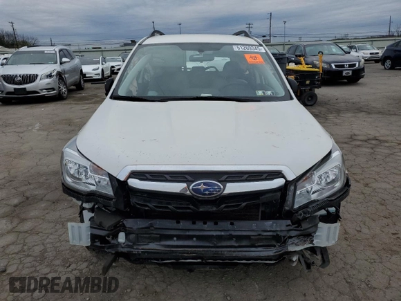 2018 Subaru Forester with VIN JF2SJABC2JH548928, listed as a Copart auction lot 51269345 with Not provided miles and Salvage title. Bid and sale history available at DreamBid. Image 5.