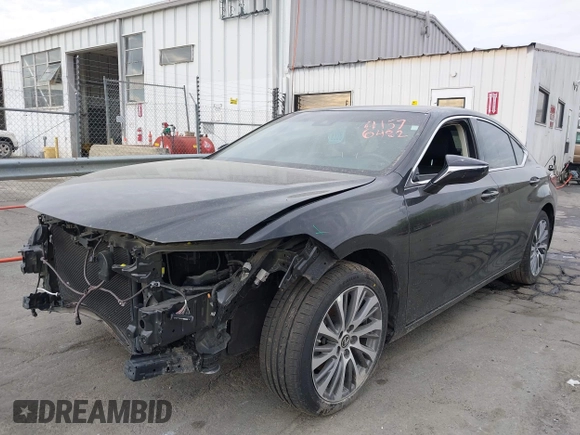 2021 Lexus ES with VIN 58ADZ1B14MU091585, listed as a IAAI auction lot 41576482 with 30,535 mi miles. Bid and sale history available at carsss.com. Image 18.