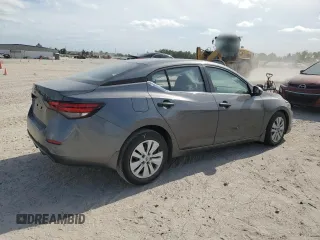2025 Nissan Sentra S z VIN 3N1AB8BV2SY230267, wystawiony jako Copart lot #53727505 z przebiegiem 19 032 mil mil oraz Szkoda całkowita • Salvage title. Historia ofert i sprzedaży dostępna na DreamBid. Obrazek 3.