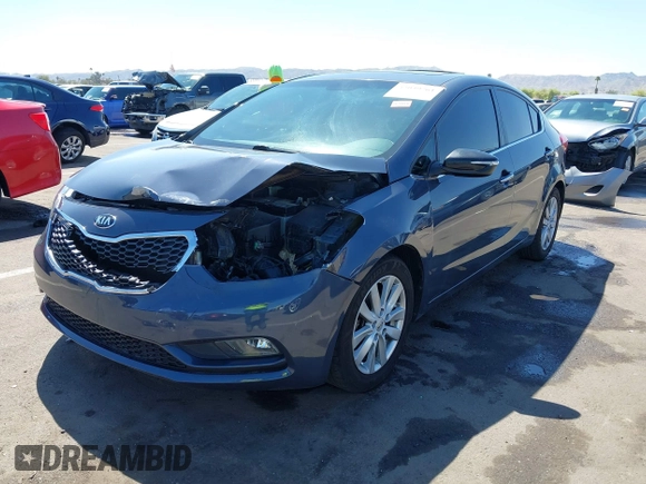 2014 Kia Forte EX with VIN KNAFX4A84E5112910, listed as a IAAI auction lot 42039761 with 118,126 mi miles. Bid and sale history available at carsss.com. Image 18.