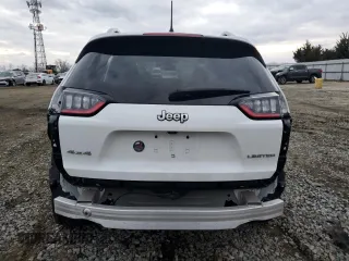 2019 Jeep Cherokee Limited with VIN 1C4PJMDX6KD481118, listed as a Copart auction lot 87417844 with 56,867 mi miles and Salvage Title. Bid and sale history available at DreamBid. Image 6.