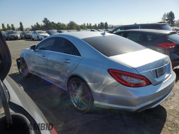 2014 Mercedes-Benz CLS-Class CLS 550 with VIN WDDLJ7DB9EA118697, listed as a Copart auction lot 72196244 with 79,104 mi miles and Salvage Title. Bid and sale history available at carsss.com. Image 2.