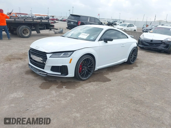 2020 Audi TTS with VIN TRUA1AFV4L1006379, listed as a IAAI auction lot 41539101 with 49,703 mi miles and . Bid and sale history available at DreamBid. Image 2.