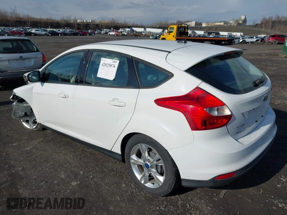 2013 Ford Focus SE with VIN 1FADP3K23DL278608, listed as a IAAI auction lot 42025876 with 142,426 mi miles and . Bid and sale history available at carsss.com. Image 3.