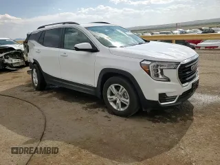 2024 GMC Terrain SLE with VIN 3GKALMEG5RL330830, listed as a Copart auction lot 60170995 with 8,395 mi miles and Salvage title. Bid and sale history available at DreamBid. Image 14.