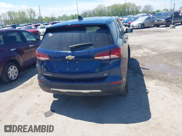 2023 Chevrolet Equinox LT with VIN 3GNAXKEG7PL197318, listed as a IAAI auction lot 42208609 with 45,092 mi miles and . Bid and sale history available at carsss.com. Image 16.