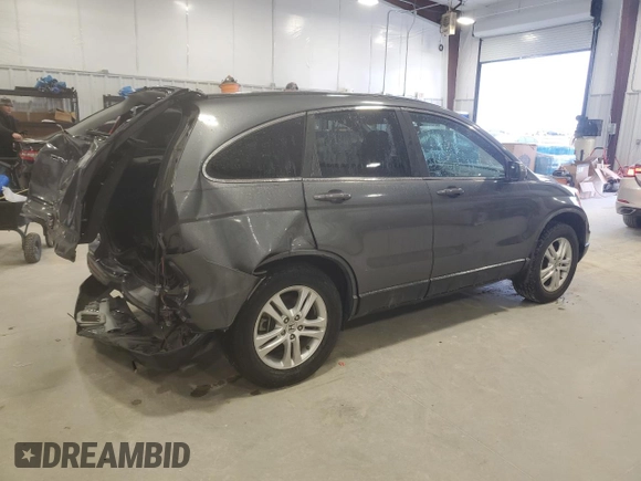 2011 Honda CR-V EX-L with VIN 5J6RE3H74BL036734, listed as a Copart auction lot 45903165 with 87,510 mi miles and Salvage Title. Bid and sale history available at carsss.com. Image 3.