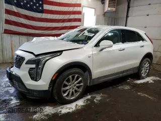 2021 Cadillac XT4 AWD Luxury with VIN 1GYFZBR43MF000539, listed as a Copart auction lot 41786565 with 69,543 mi miles and Salvage Title. Bid and sale history available at carsss.com. Image 1.