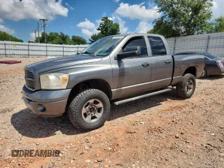 2007 Dodge 2500 SLT with VIN 3D7KS28A37G856156, listed as a Copart auction lot 63818225 with 371,510 mi miles and Salvage title. Bid and sale history available at DreamBid. Image 1.