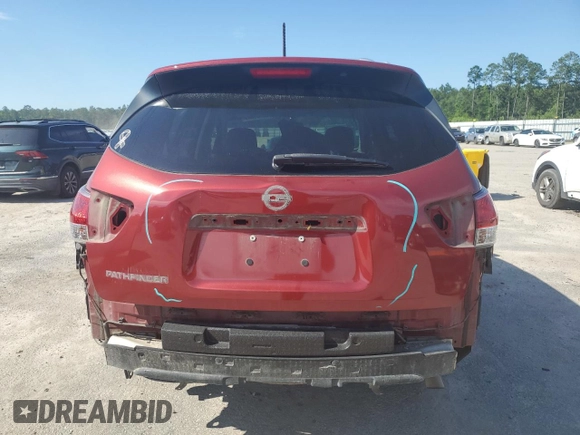 2016 Nissan Pathfinder S with VIN 5N1AR2MN1GC617035, listed as a Copart auction lot 56905365 with 162,939 mi miles and Clean title. Bid and sale history available at DreamBid. Image 6.