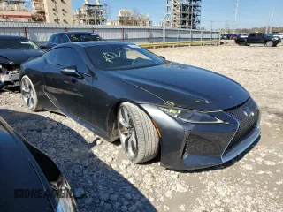 2018 Lexus LC 500h z VIN JTHHP5AY7JA003004, wystawiony jako Copart lot #84737364 z przebiegiem 28 195 mil mil oraz Szkody całkowita. Historia ofert i sprzedaży dostępna na DreamBid. Obrazek 4.