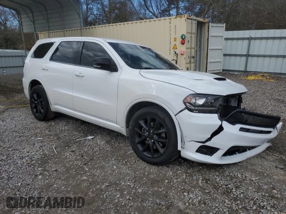 2018 Dodge Durango R/T with VIN 1C4SDHCT2JC114647, listed as a Copart auction lot 42253095 with 116,985 mi miles and Salvage title. Bid and sale history available at DreamBid. Image 4.