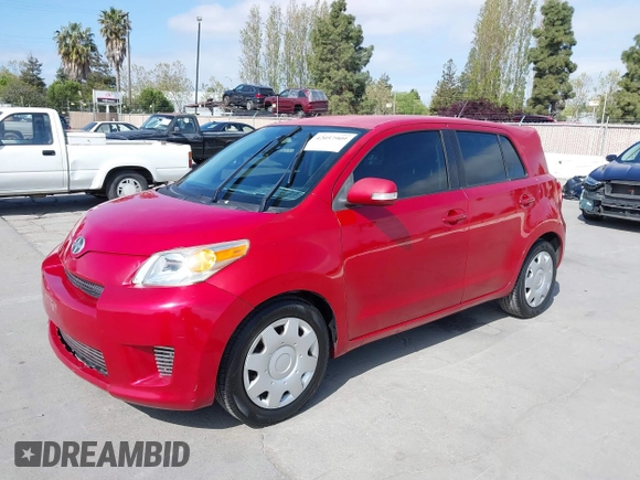 2008 Scion xD with VIN JTKKU10428J017502, listed as a IAAI auction lot 42057909 with 149,789 mi miles. Bid and sale history available at carsss.com. Image 6.