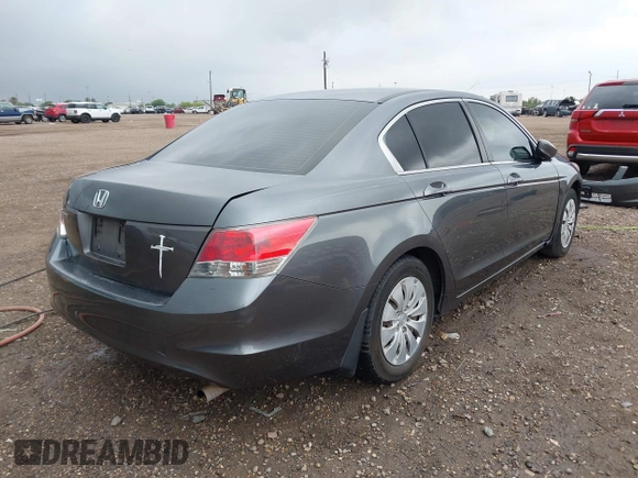 2008 Honda Accord LX z VIN 1HGCP26368A126926, wystawiony jako IAAI lot #42031554 z przebiegiem 296 402 mil mil oraz . Historia ofert i sprzedaży dostępna na DreamBid. Obrazek 4.