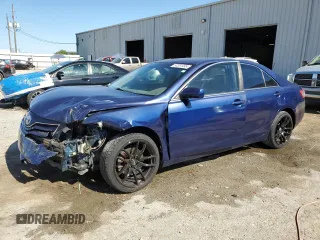 2010 Toyota Camry with VIN 4T1BF3EK8AU512792, listed as a Copart auction lot 53351495 with 220,165 mi miles and Salvage Title. Bid and sale history available at carsss.com. Image 1.