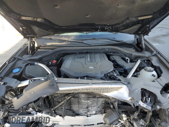 2024 BMW X4 M40i with VIN 5UX43DT04R9U21223, listed as a Copart auction lot 89411275 with 0 mi miles and Salvage Title. Bid and sale history available at carsss.com. Image 12.