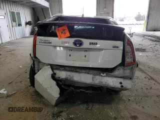 2012 Toyota Prius One with VIN JTDKN3DU5C5386737, listed as a Copart auction lot 54217195 with Not Provided miles and Non Repairable. Bid and sale history available at DreamBid. Image 6.