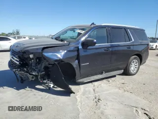2024 Chevrolet Tahoe LS z VIN 1GNSCMKD3RR213273, wystawiony jako Copart lot #82114044 z przebiegiem 1 588 mil mil oraz Szkoda całkowita • Salvage title. Historia ofert i sprzedaży dostępna na DreamBid. Obrazek 1.