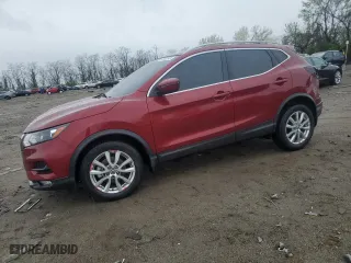 2022 Nissan Rogue Sport SV with VIN JN1BJ1BW1NW472339, listed as a Copart auction lot 51232245 with 52,579 mi miles and Salvage Title. Bid and sale history available at carsss.com. Image 1.