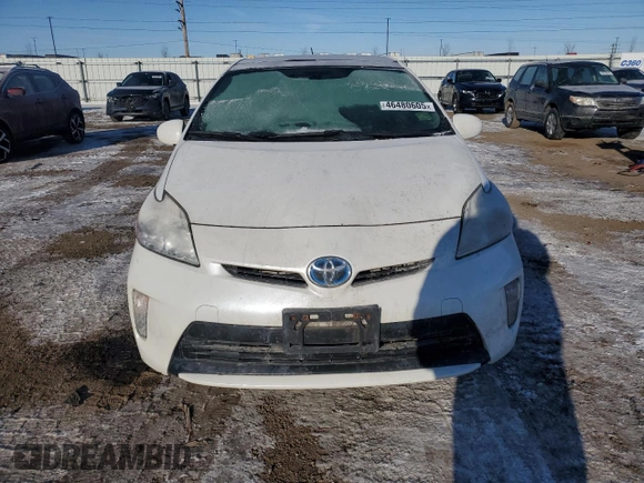 2012 Toyota Prius One with VIN JTDKN3DU5C5446774, listed as a Copart auction lot 46480605 with 123,658 mi miles and Salvage Title. Bid and sale history available at carsss.com. Image 5.