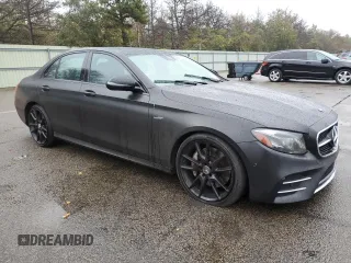 2019 Mercedes-Benz E-Class AMG E 53 with VIN WDDZF6BBXKA571859, listed as a Copart auction lot 73335844 with 55,141 mi miles and Salvage Title. Bid and sale history available at carsss.com. Image 4.