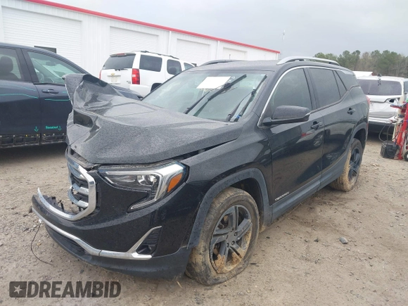 2020 GMC Terrain SLT with VIN 3GKALVEV0LL277756, listed as a IAAI auction lot 41853513 with 63,502 mi miles. Bid and sale history available at carsss.com. Image 18.