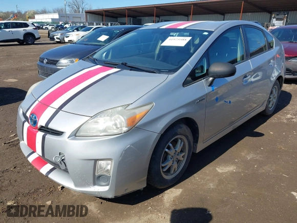 2011 Toyota Prius I with VIN JTDKN3DU5B0249082, listed as a IAAI auction lot 41975588 with 265,207 mi miles. Bid and sale history available at carsss.com. Image 17.