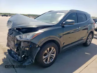 2014 Hyundai Santa Fe Sport with VIN 5XYZU3LB3EG169201, listed as a Copart auction lot 52828455 with 187,953 mi miles and Salvage Title. Bid and sale history available at carsss.com. Image 1.